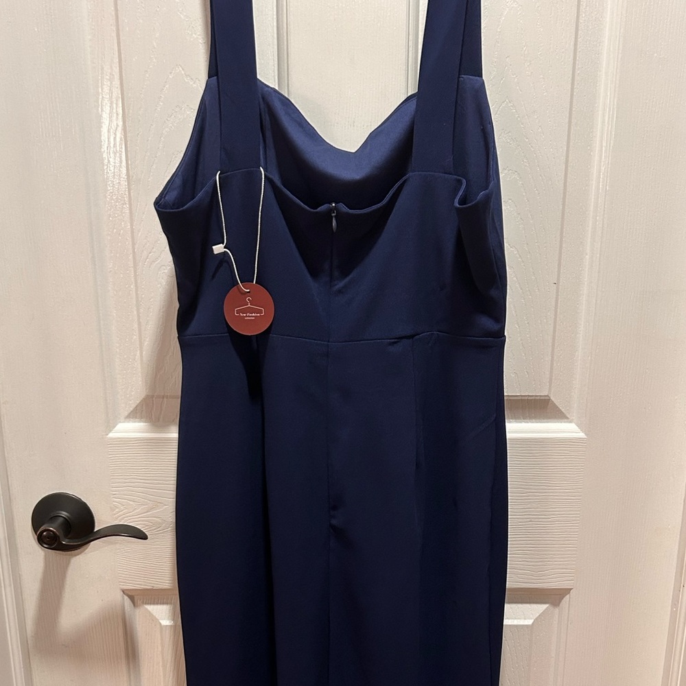 Navy Evening Dress